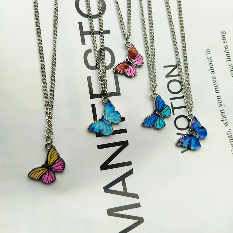 Butterfly Pendant Necklace