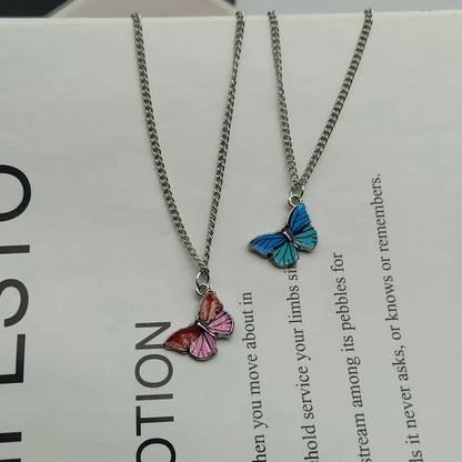 Butterfly Pendant Necklace