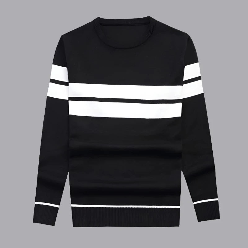 Striped Long Sleeve Pullover