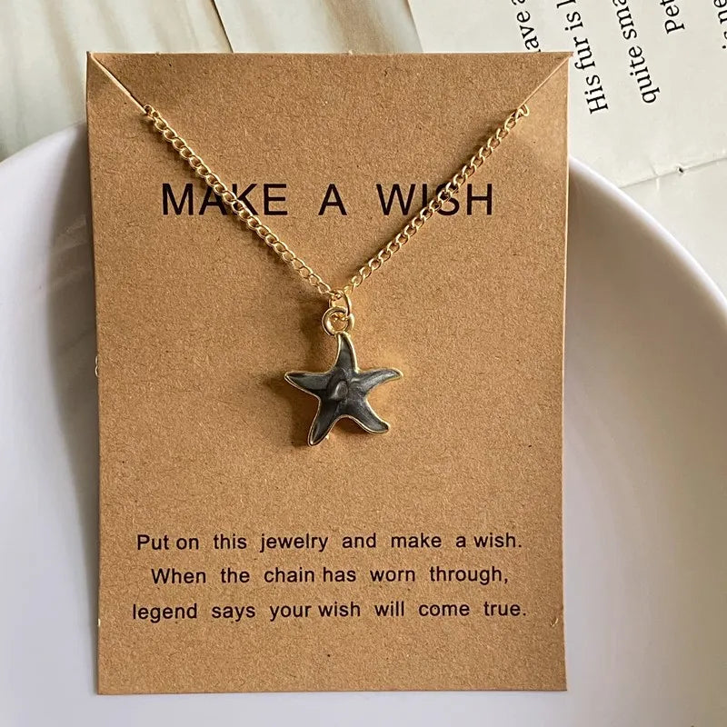 Starfish Pendant Necklace