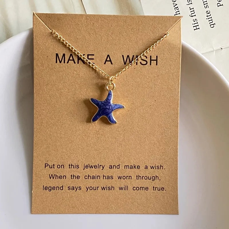 Starfish Pendant Necklace