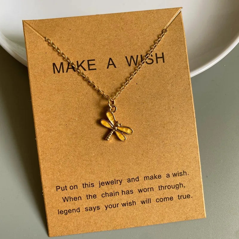 Dragonfly Pendant Necklace