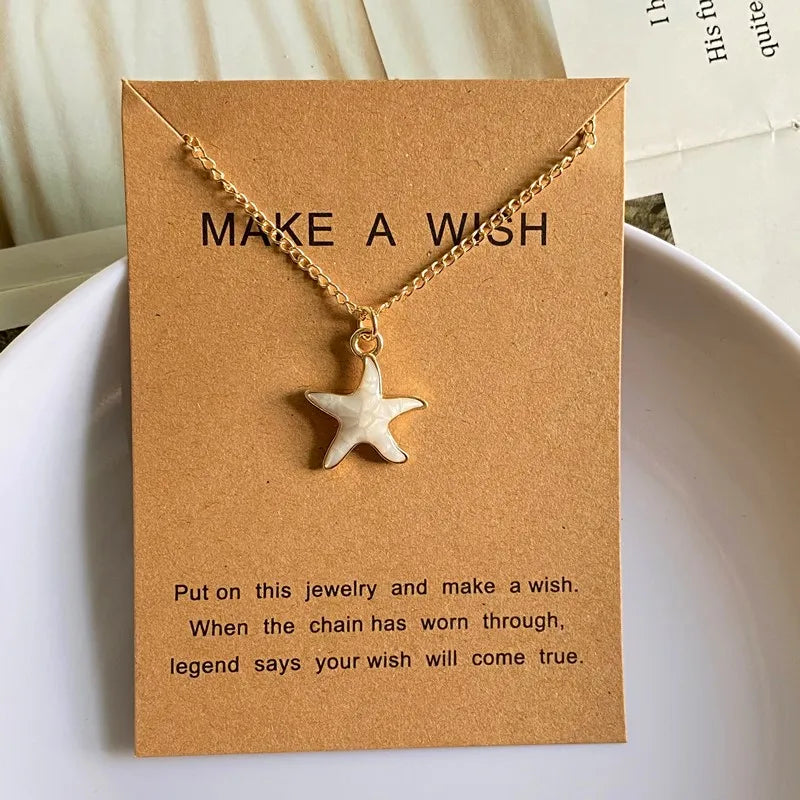 Starfish Pendant Necklace